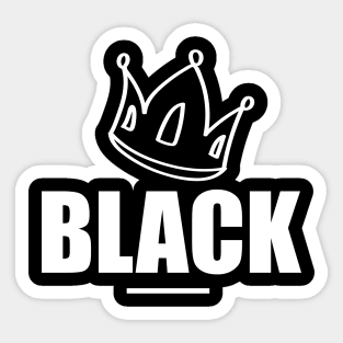 Black King Sticker